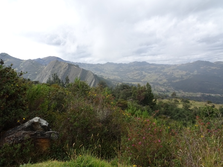 View from a hike in Sogamoso