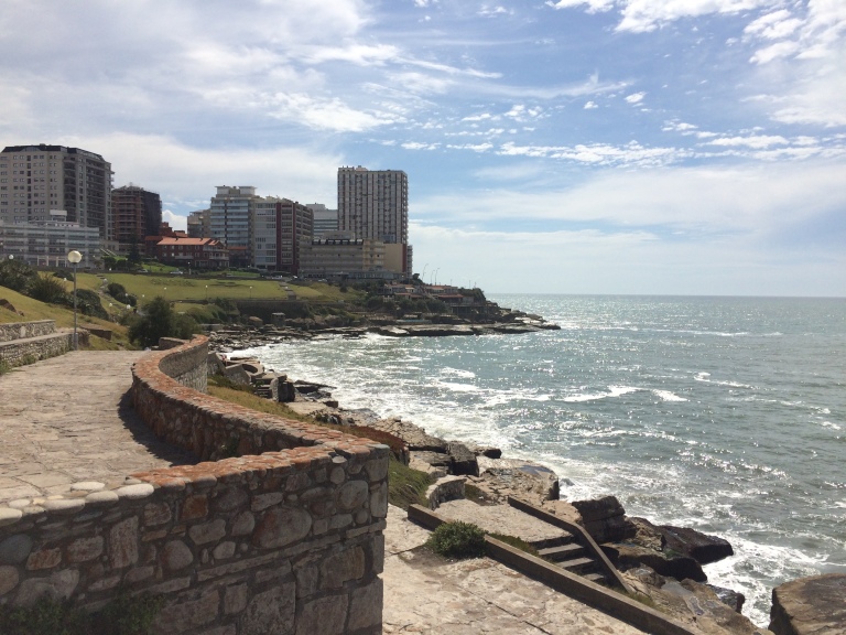 The coast of Mar del Plata. I enjoyed running along the path or finding a grassy area to do some yoga along the coast. Oddly enough, it reminded me of Chicago with the lakefront path because people were always using it to exercise.