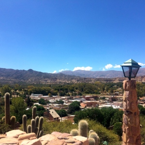 Views from a mirador in the pueblo, Humacahua