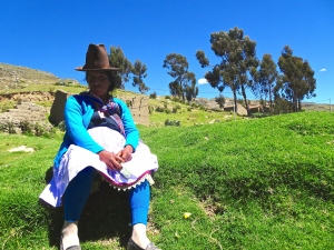 These women were dressed in traditional attire (note the big skirt, blouse, and sombrero seated at the top of her head). They were at the top of the hike waiting for tourists like us to snap pics of them and leave tips.